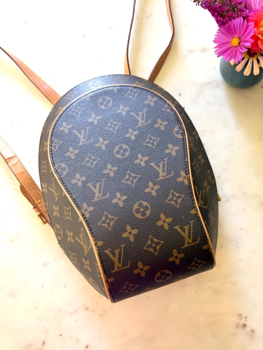 LOUIS VUITTON Monogram Ellipse Sac A Dos Shoulder Bag Backpack- Authentic!